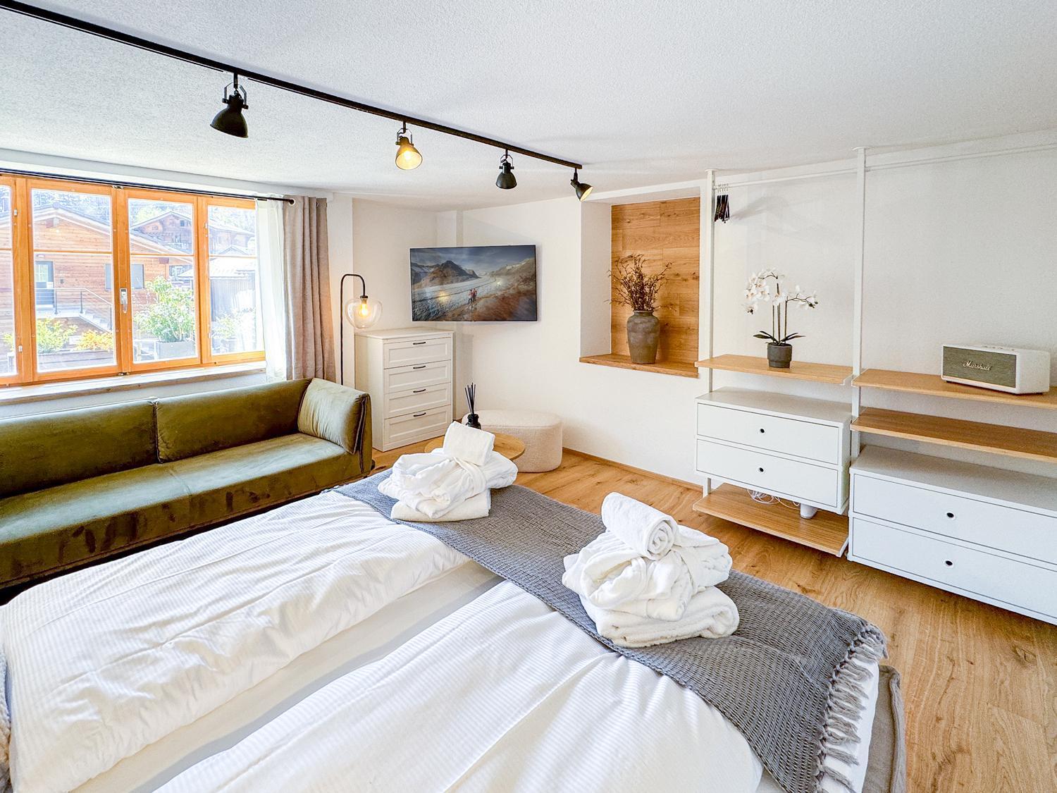 Zer Treichi Appartements Fiesch Bagian luar foto