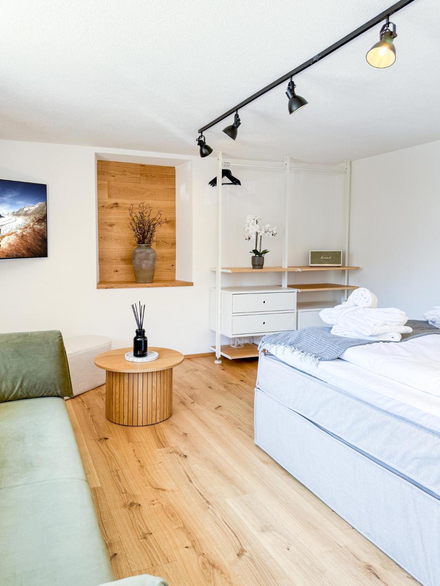 Zer Treichi Appartements Fiesch Bagian luar foto